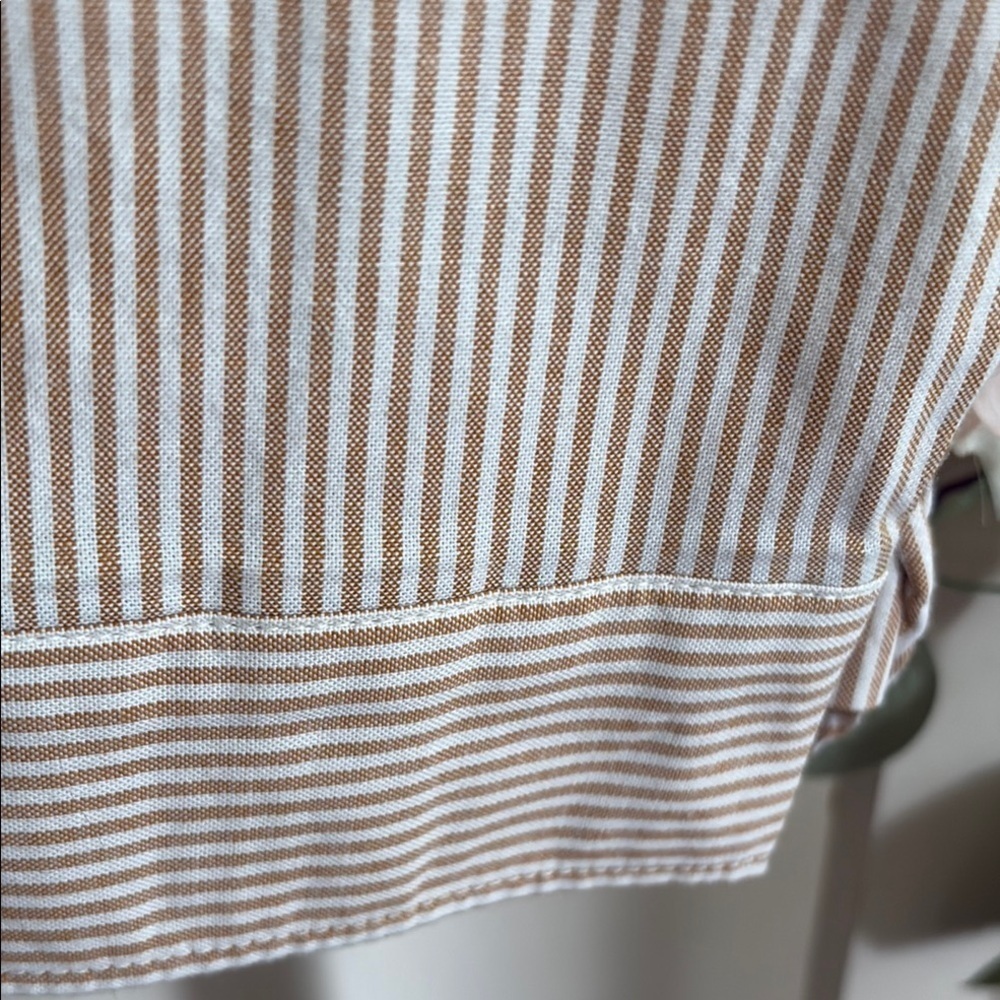 Tommy Hilfiger Striped Button-Up Shirt. New - Picture 4 of 9